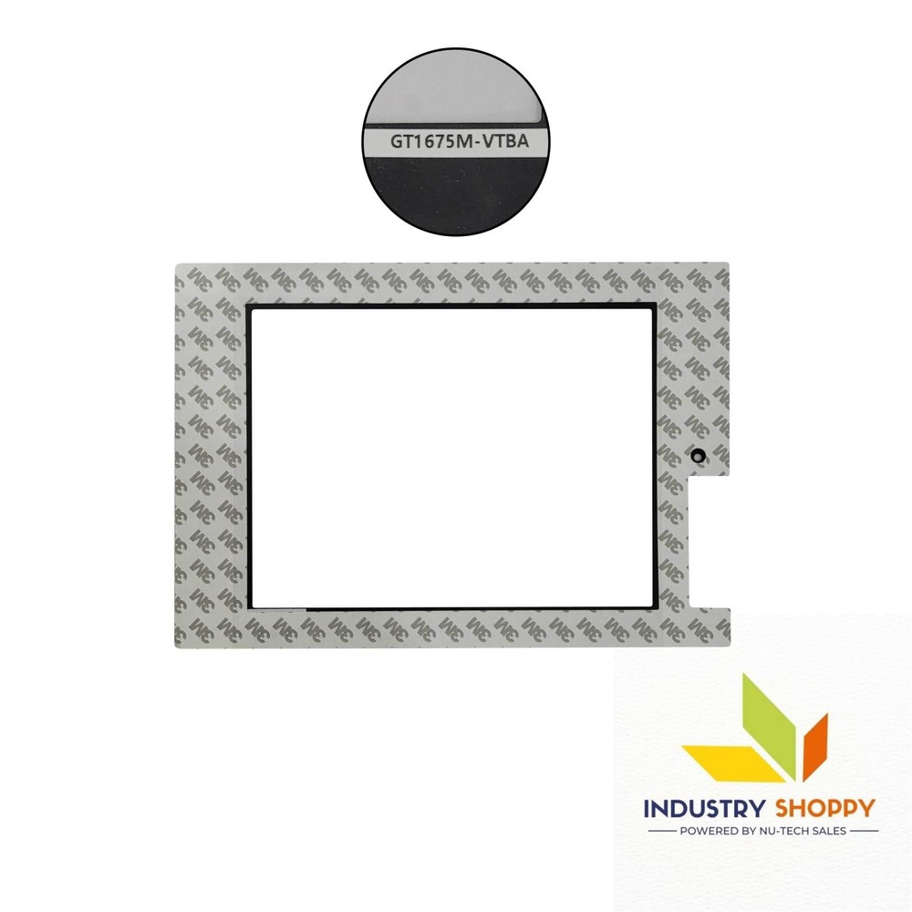 Protective Sticker For Mitsubishi Gt1675m-vtba Hmi Panel - Application: Industrial