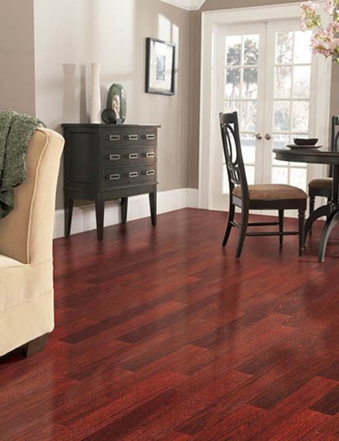 Mahogany Solid Flooring - Feature: Anti-slip