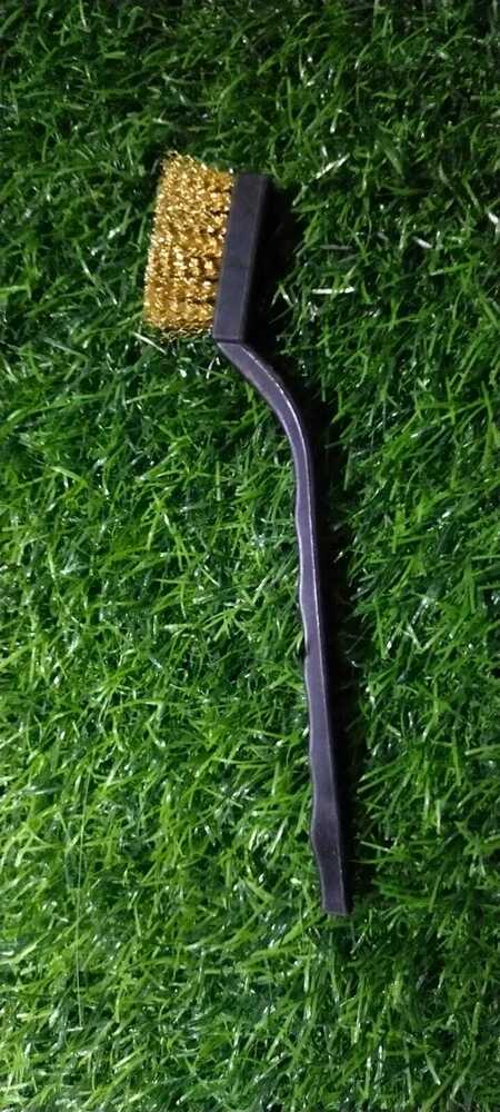 Esd Brush For Cleaning - Bristle Color: Gold