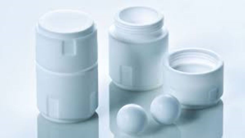 Grinding Jar Set, S. Steel (2 X 10 Ml) - Color: White