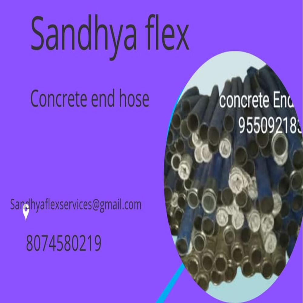 Concret End Hose - Color: Black