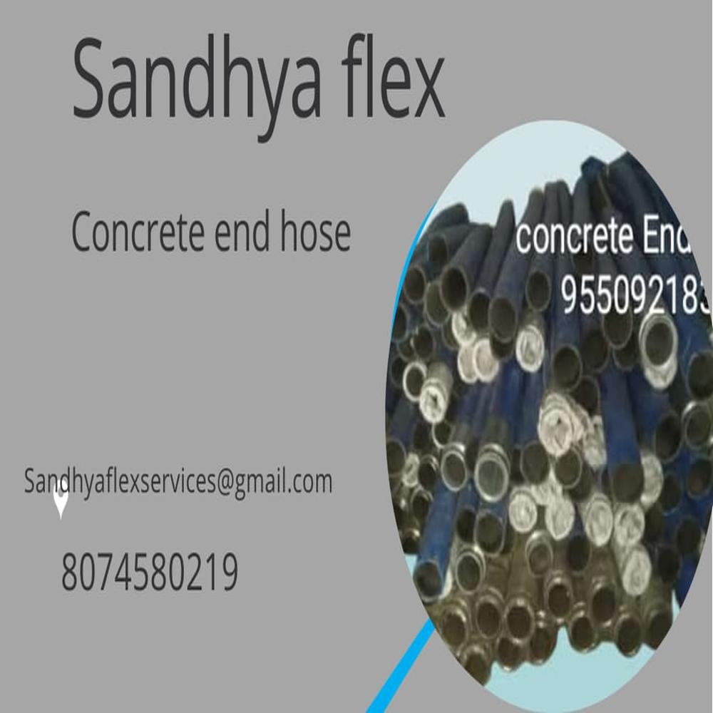 Concret End Hose - Color: Black