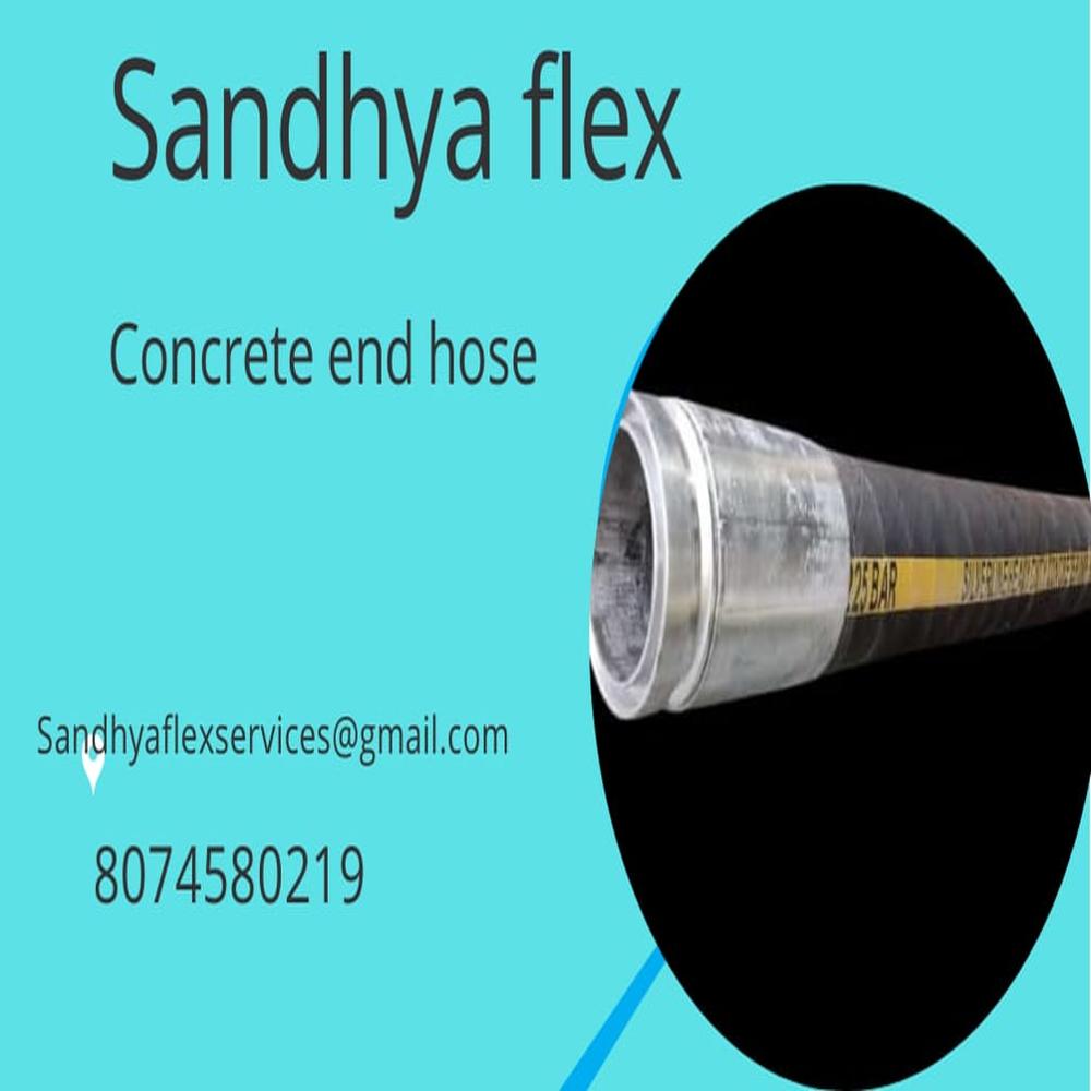 Concret End Hose - Color: Black