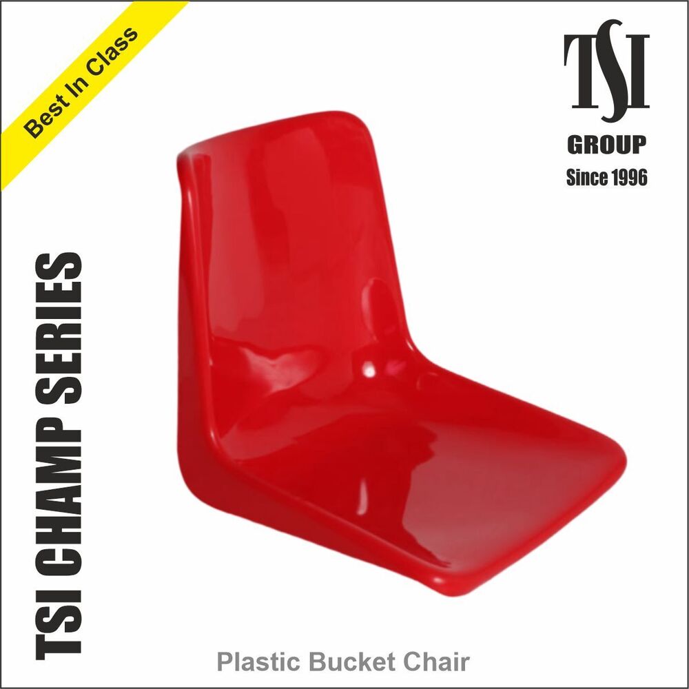 Premium Plastic Bucket Stadium Chair , Seats