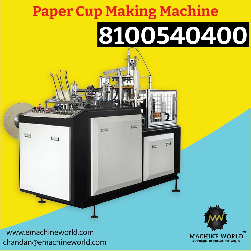 Fully Automatic Paper Cup Making Machine - Material: Ms