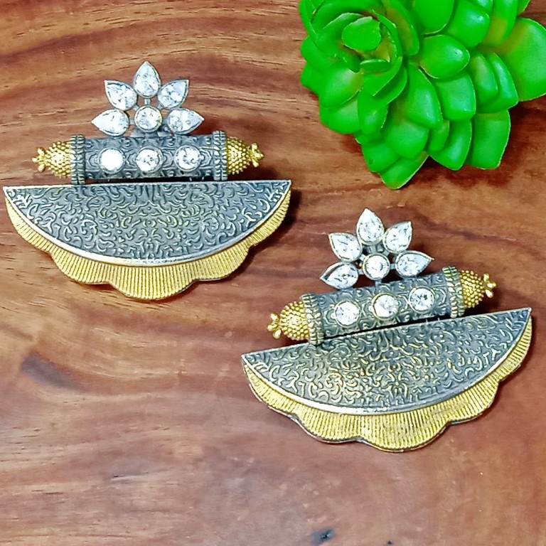 Oxidized Fashion Earring