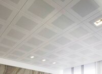 Metal Ceiling Grid Tiles - Gi/alu Material, 8 Ft Size, Customized Color | Rectangular Shape, Polished Surface, 10 Year Warranty, For Residential/commercial Use