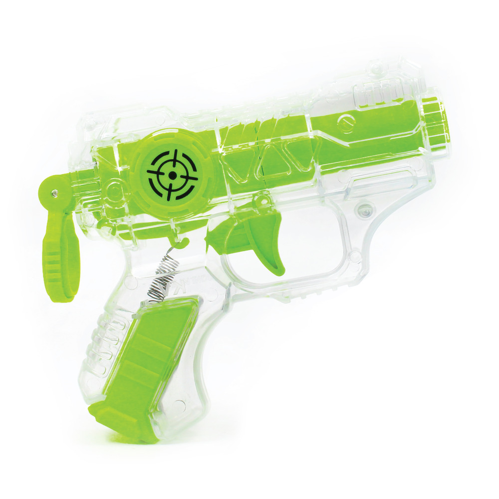 2910	Thunder Strike Transparent Gun with 6 Darts - Available in 4 Colors
