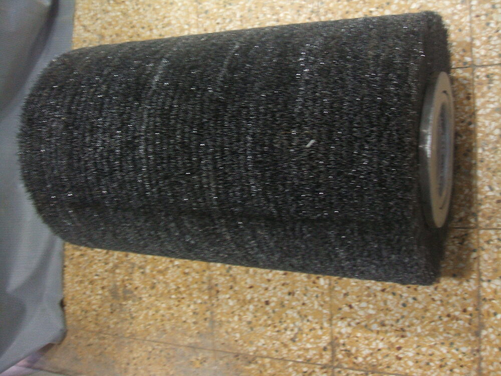 Buffing Rotary Brush - Aluminum Material, Custom Size Options, Black Bristles, Versatile Functions And Applications