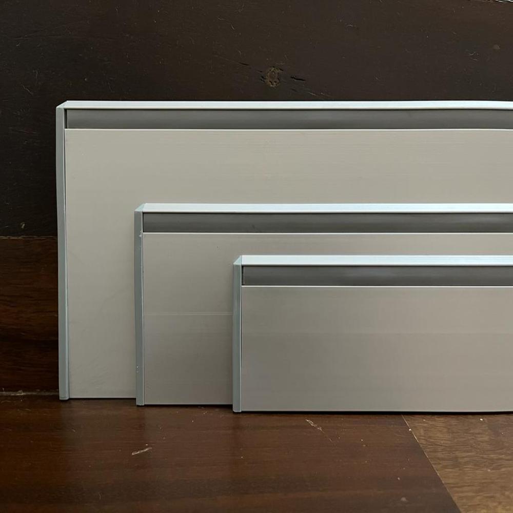 Aluminium Skirting Profiles 50mm,75mm,100mm,150mm