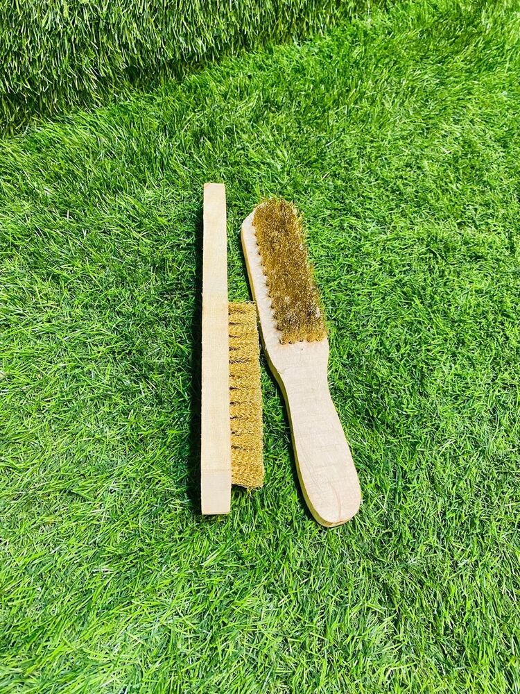 Nylon L Type Turbine Grounding Brush - Bristle Color: Black