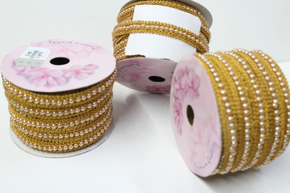 zari jacquard laces
