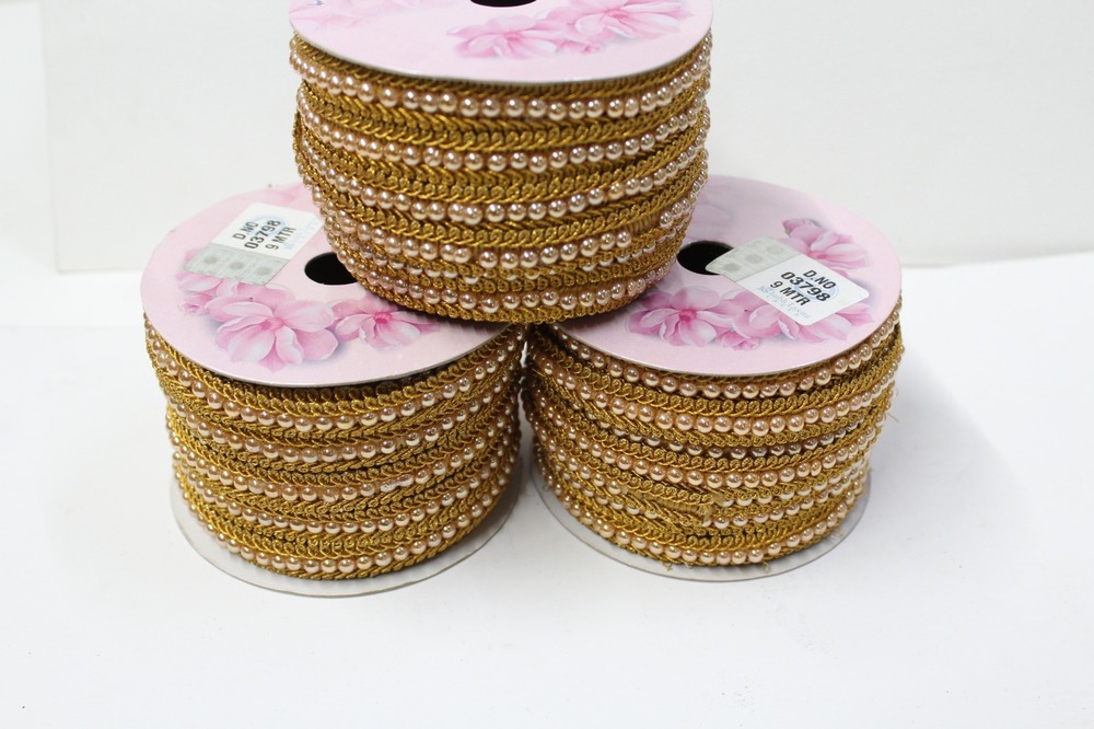 zari jacquard laces