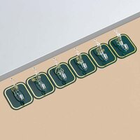 6 Hook Green Sticker