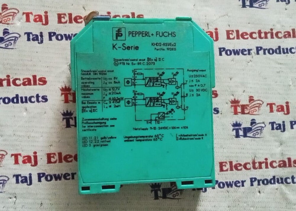 Pepper Fuchs Khd2-rsvex2 19281s
