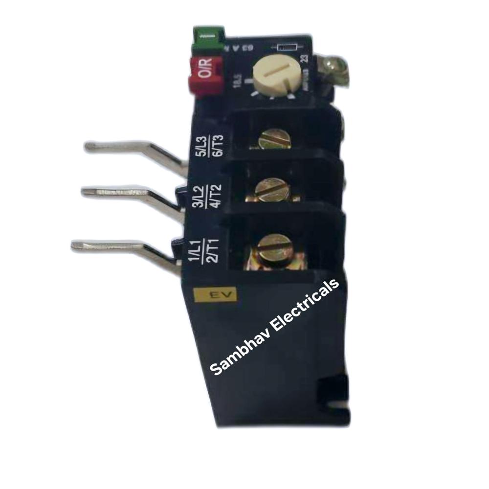 L&t Mn2 Thermal Overload Relay - Color: Black