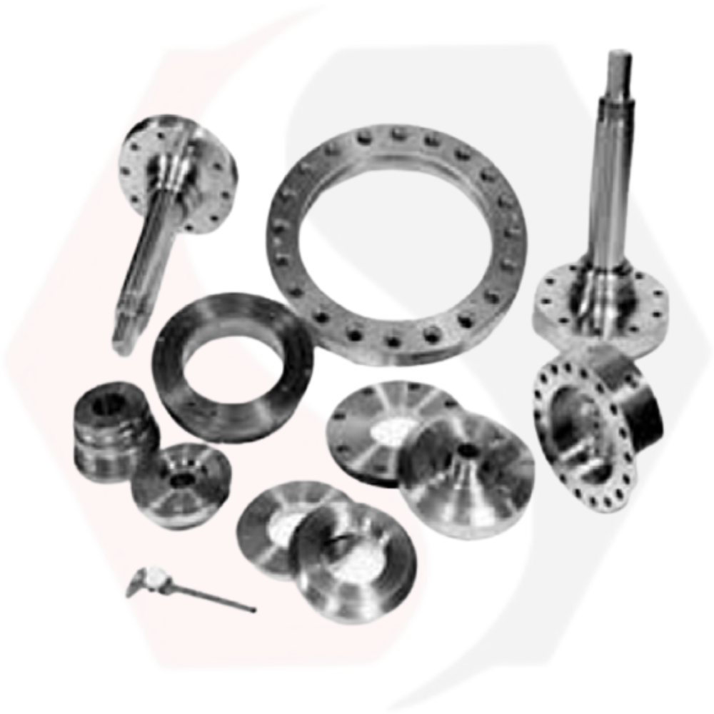 Industrial Engine Forged Flange - Material Grade: En8