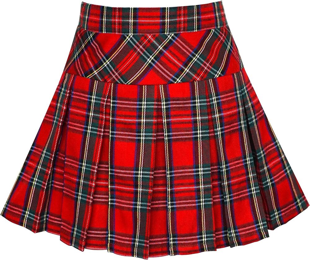 Girl's School Uniform Skirt