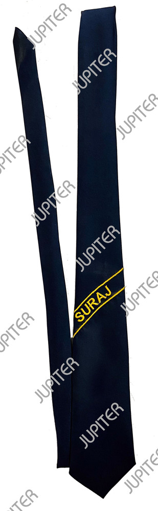School Uniform Tie - Polyester, Size S | Age Group 4-19, Unisex, Customizable Logo, Suitable For High School, Middle School, Primary School