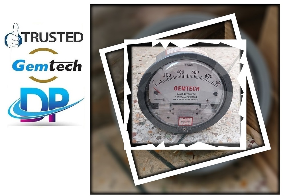 GEMTECH Differential Pressure Gauge Wholesale India Supplier By Bangalore Jayanagar - Mysuru India Karnataka