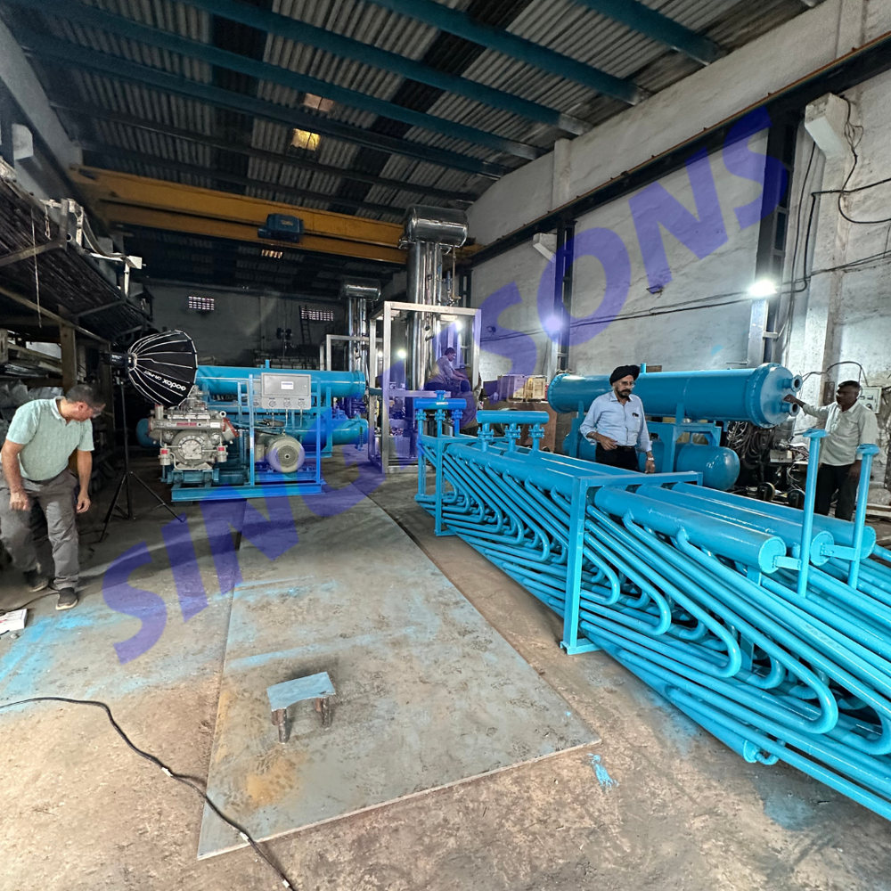 Ammonia Block Ice Plant