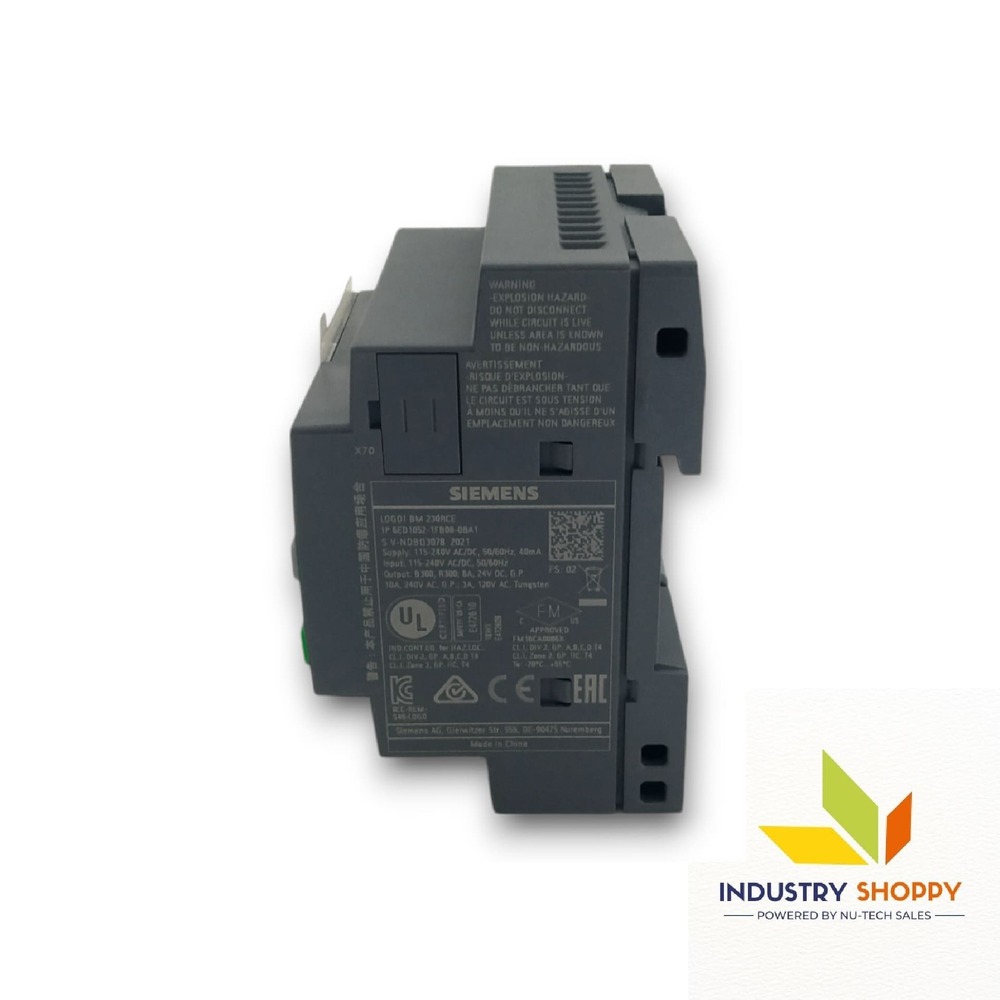 Siemens 6ed1 052-1fb08-0ba1 Plc Module - Frequency: 50/60 Hertz (Hz)