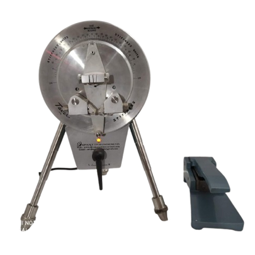 Rotary Stiffness Testing Machine - Color: Silver