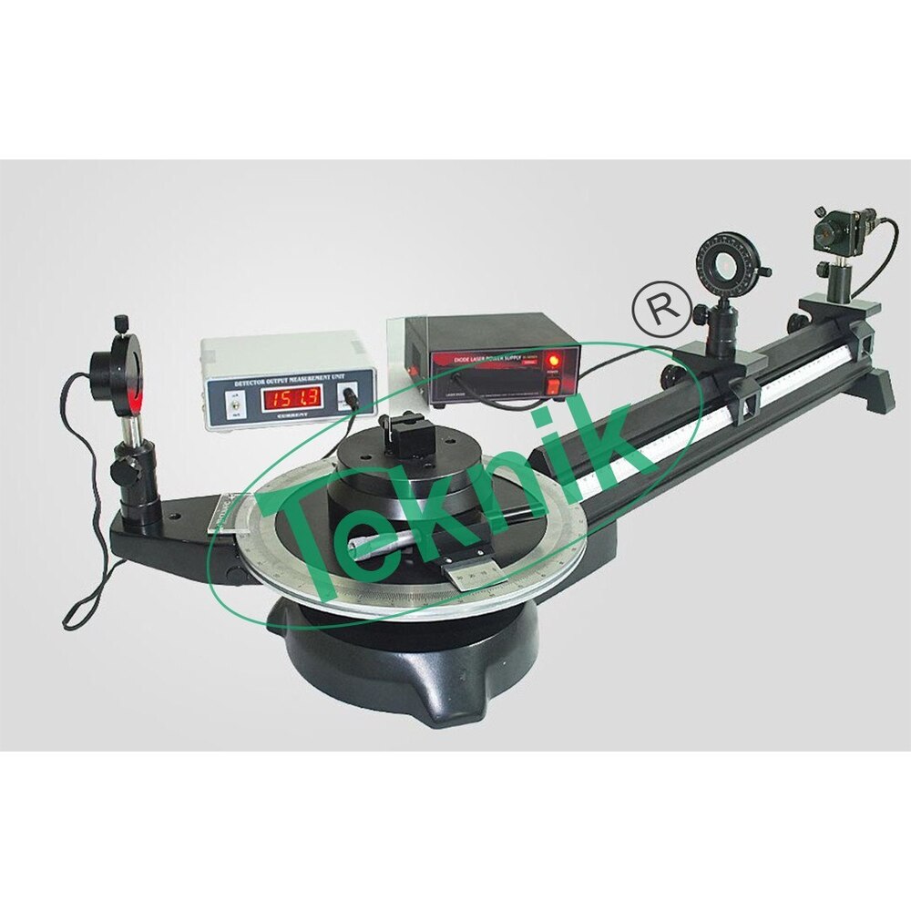 Determine The Brewster Angle Using Diode Laser (Complete Setup)