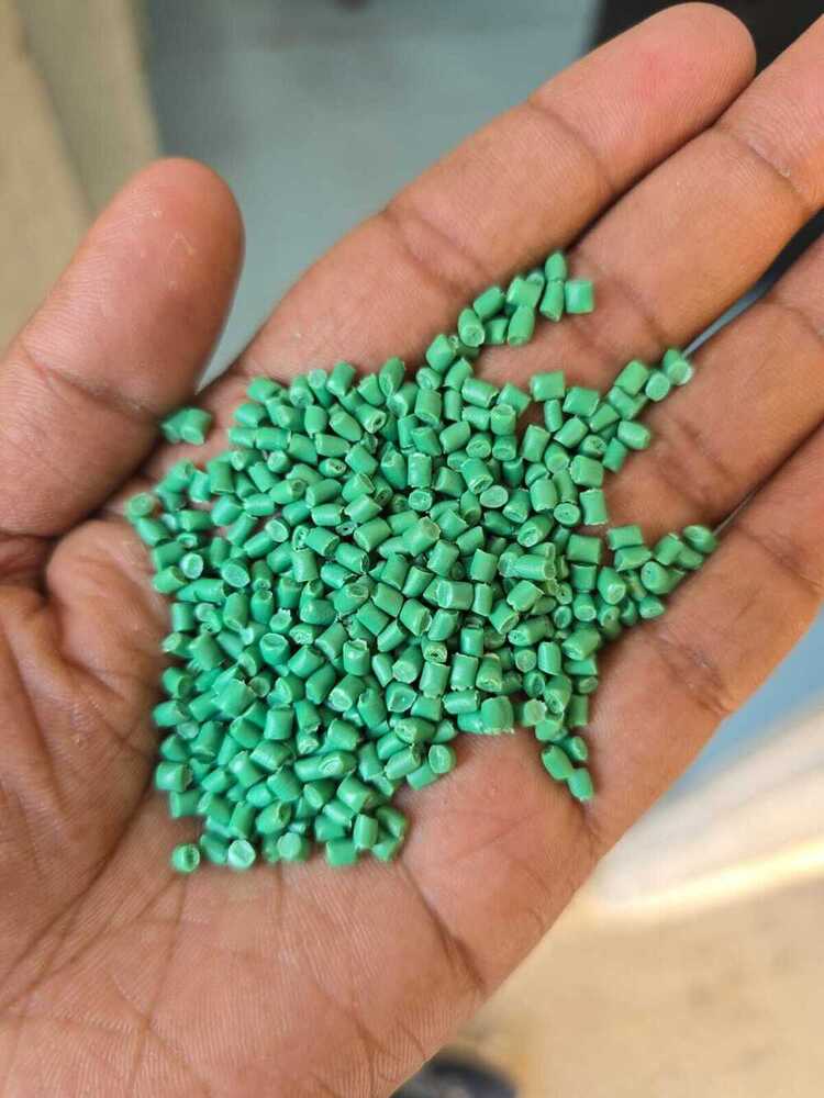 Hdpe Granules - Color: Green