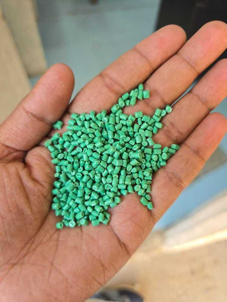Hdpe Granules - Color: Green