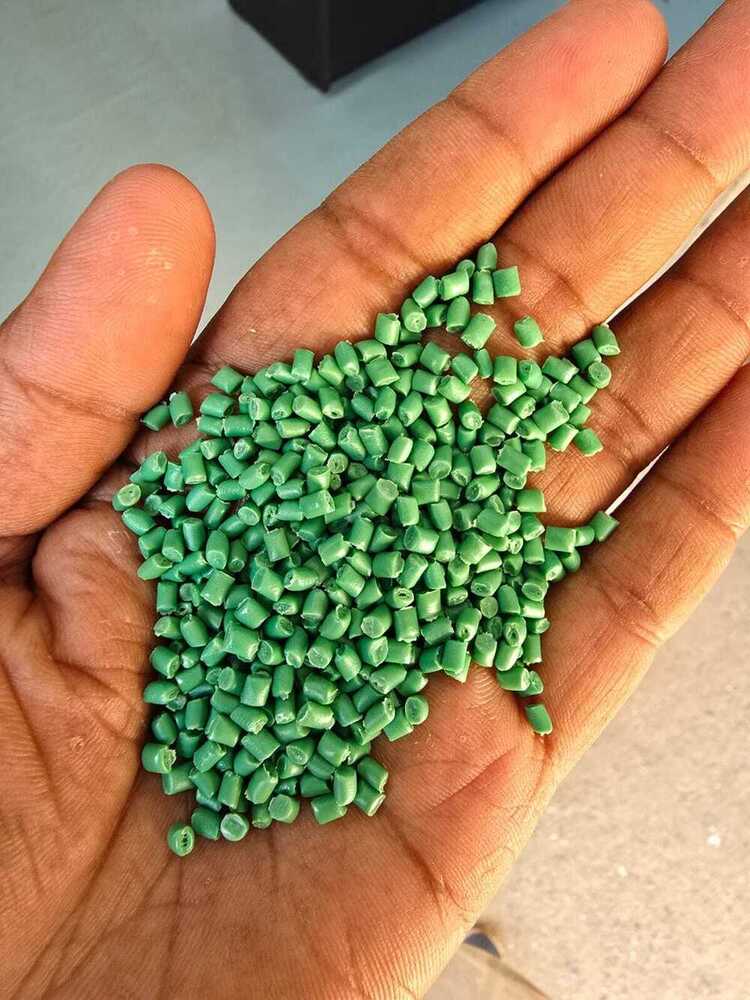Hdpe Granules - Color: Green