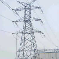 Electrical Transmission Tower - Mild Steel, Height Range 10-30 Mtr, Ip 55, Output Voltage 400 Volt | 1-year Warranty, Ideal For Industrial Use