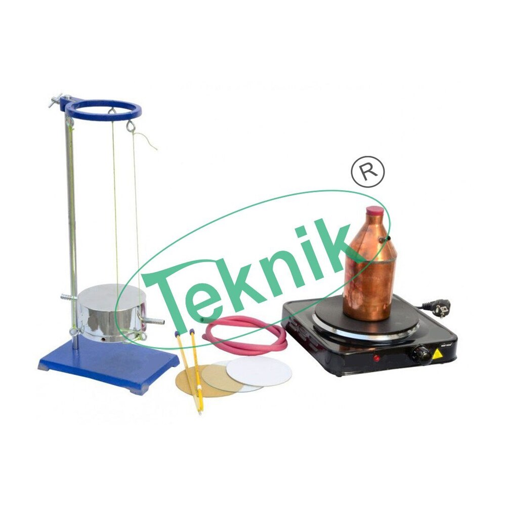 Determine Thermal Conductivity Using Lees Disc Apparatus (Complete Setup)