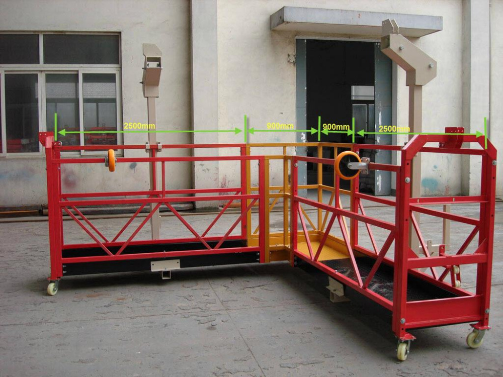 Steel Rope Suspended Platform - Application: Construction