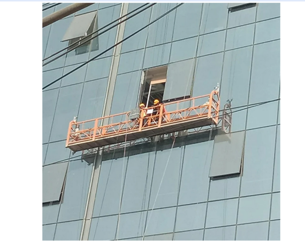 Suspended Working Platform - Application: Construction
