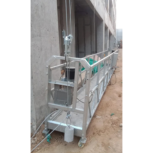 Rope Suspended Hanging Platform - Application: Construction