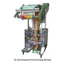Peanuts Packing Machine - Stainless Steel, 1000 Pcs/hr Capacity, Silver Color, Electric Drive Type, Human Machine Interface Control | Highly Efficient Automatic Operation, Warranty Included