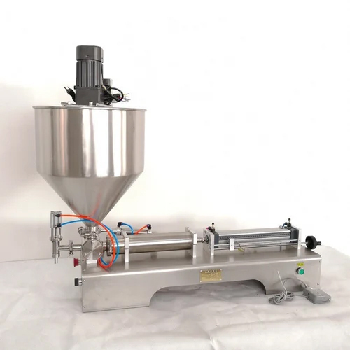 Semi Automatic Filling Machine - Grade: Industrial