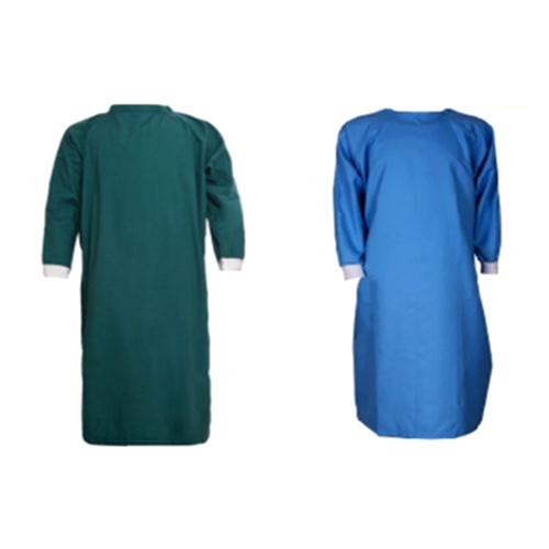 Full Sleeves Isolation-Ot Gown - Color: Green