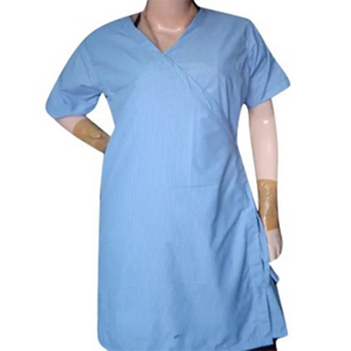 Patient Dress - Color: Blue