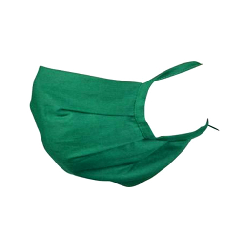 Cotton Mask - Color: Green