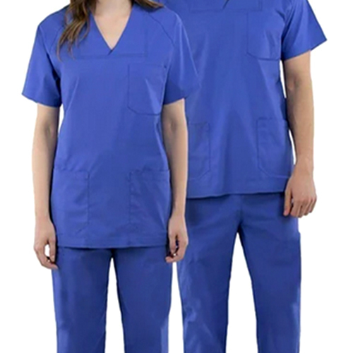 Regular-Premium  Scrub Suits - Color: Blue