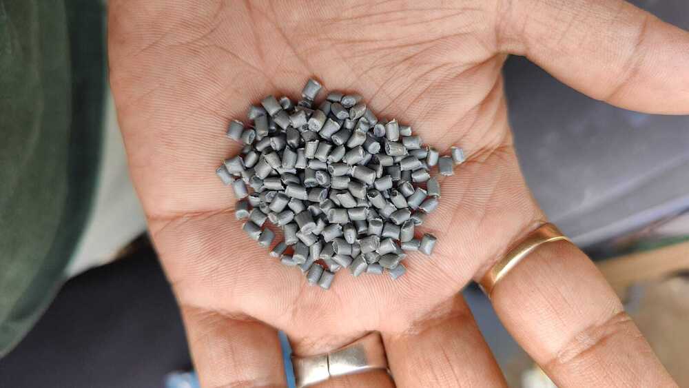 Silver HDPE Granules