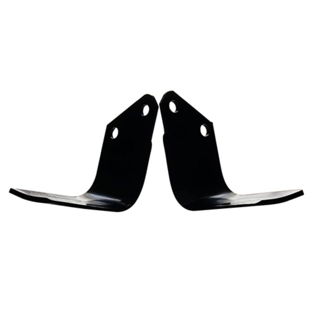 Rotary Tiller Blade - Color: Black