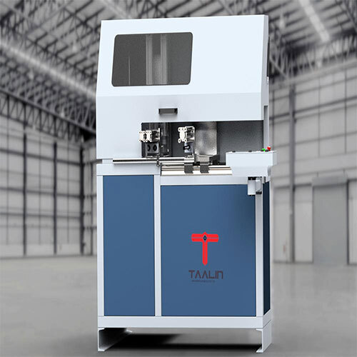 Aluminium Cnc Motor Body Cutting Machine - Color: Blue & White