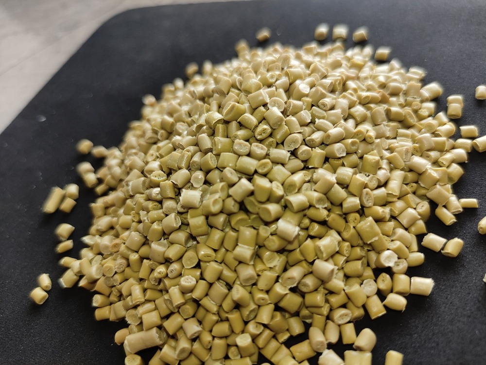 Yellow HDPE Granules