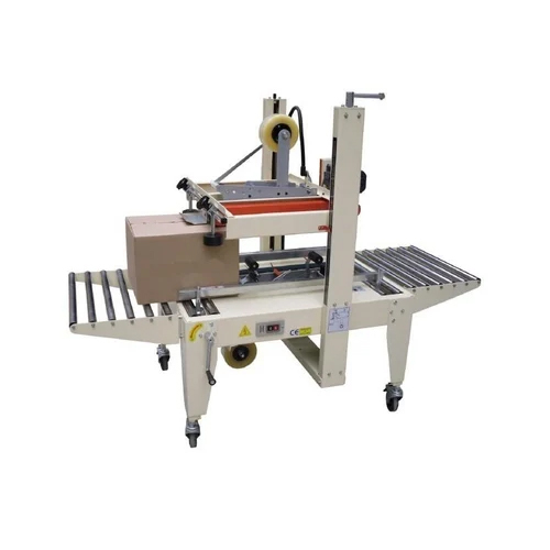 Top And Bottom Belts Driven Carton Sealer Machine
