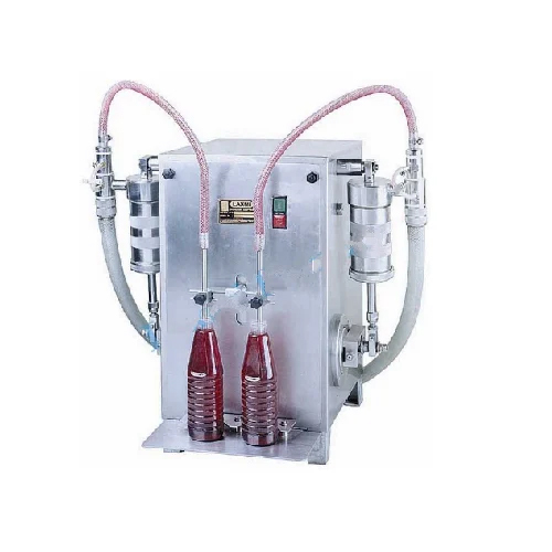 Double Head Bottle Filling Machines - Automatic Grade: Automatic