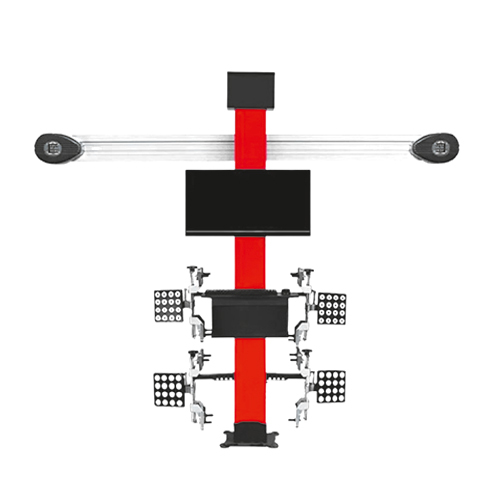 Computerized 3D Wheel Aligner With 2 Camera