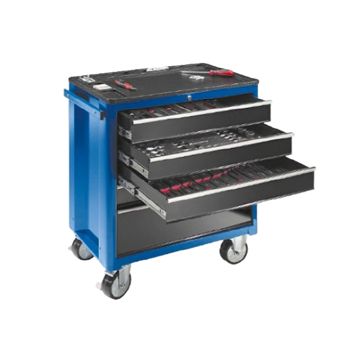 Movable Tool Trolley - Color: Blue